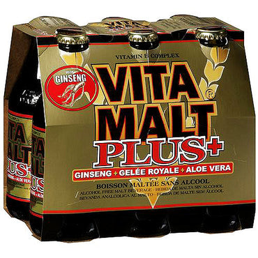 Vitamalt Plus Malted Beverage 6 Units - Sweet Jamaica Shopping